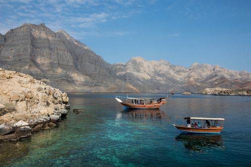 Fjords near Khasab, Musandam, Oman © Martchan/Shutterstock
